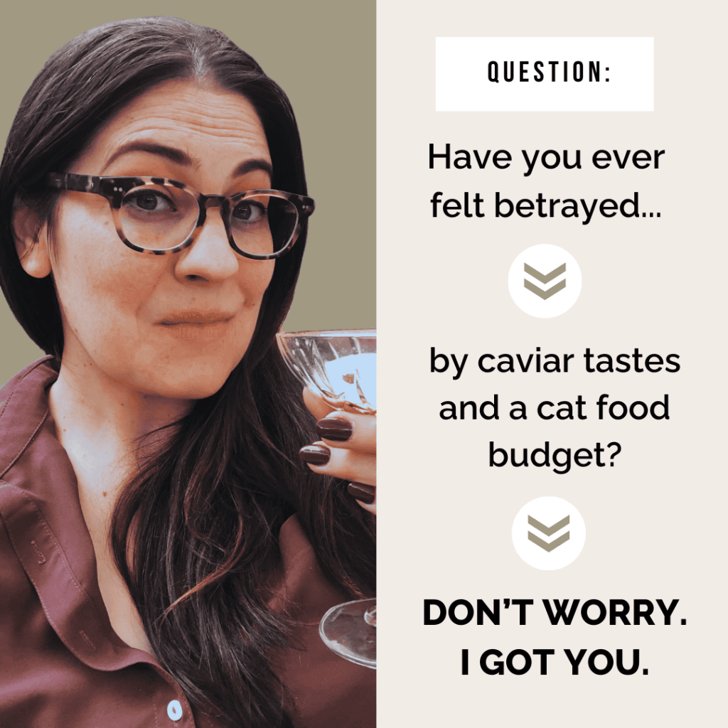 Bio pic of Jaclyn Eickenhorst, creator of Home-Made High-End, who specializes in interior design, DIY home projects, home renovation hacks, and curating home accessories.  Have you ever felt betrayed by caviar tastes and a cat foot budget? Don't worry. Home-Made High-End has you covered. 